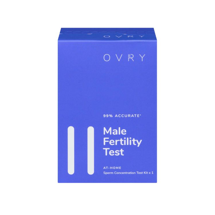 加拿大Ovry男性精子浓度自测套装 1套 可在家中70分钟内完成 与实验室测试结果一致率超过99%