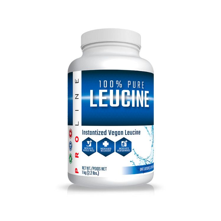 加拿大ProLine速溶亮氨酸粉 1公斤 促进肌肉生长 提升减脂效率 稳定血糖