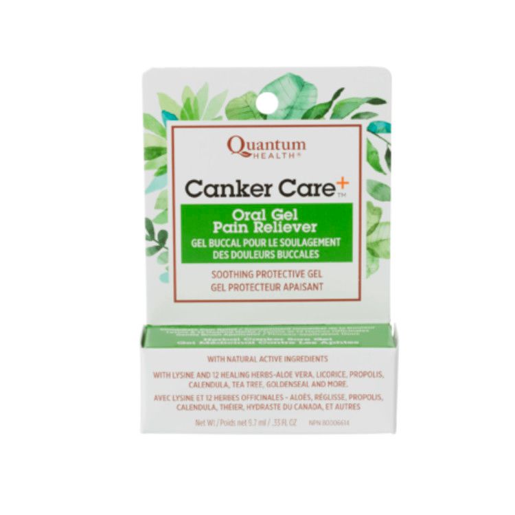 Quantum Health, Canker Care+, Oral Gel Pain, 9.7 ml