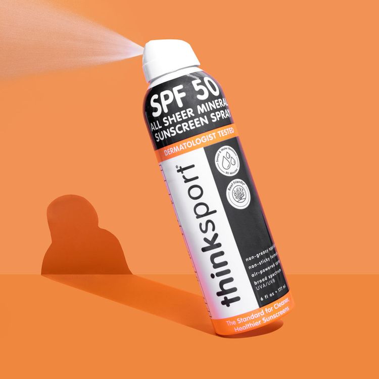 Thinksport, Sport All Sheer Mineral Sunscreen, SPF50, Spray, 177ml