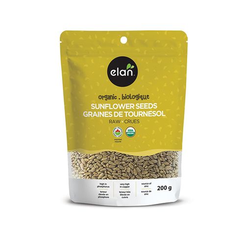Elan, Organic Sunflower Seeds, 200g