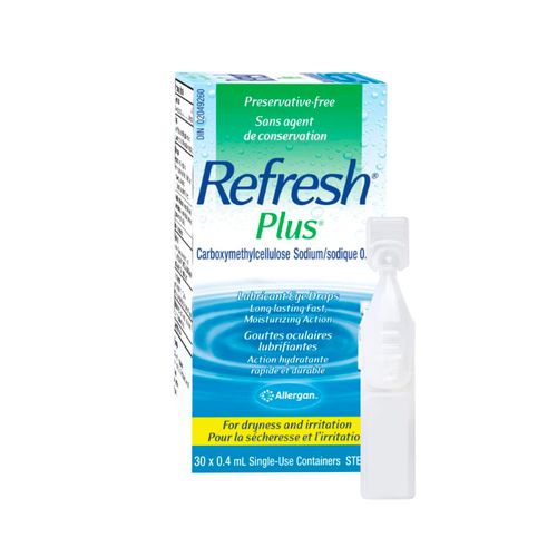 Refresh Plus, 30x0.4 mL Single-Use Containers