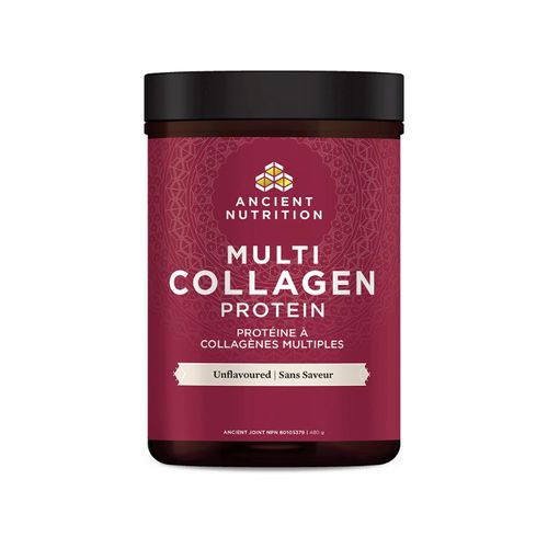 Ancient Nutrition, Multi Collagen Protein Powder, Unflavoured, 480g