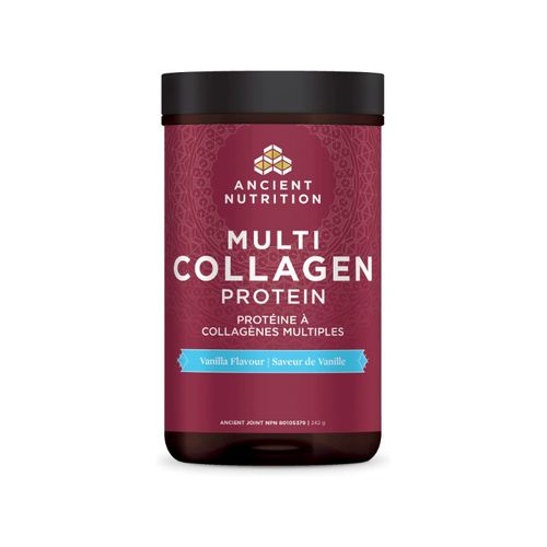 Ancient Nutrition, Multi Collagen Protein Powder, Vanilla, 242g