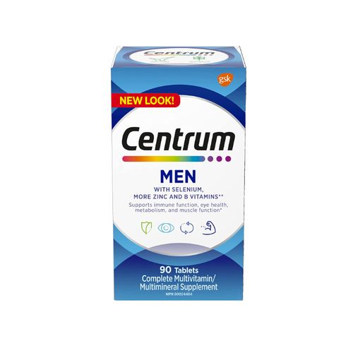 Centrum, Multivitamins/Minerals, Men, 90 Tablets