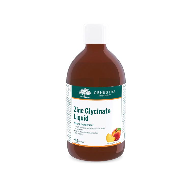 英国Genestra液体甘氨酸锌450ml 儿童可用补锌产品 提升免疫力 改善挑食厌食