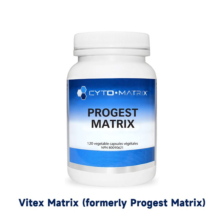 Cyto-Matrix, Vitex Matrix (formerly Progest Matrix), 120 Vegetable Capsules