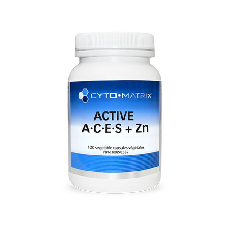 Cyto-Matrix, Active ACES+Zn, 120 Vegetable Capsules