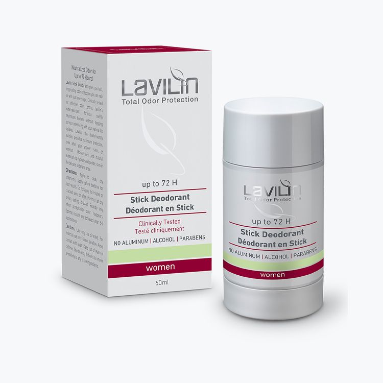 LAVILIN, 72H Women's Stick Deodorant, 60ml