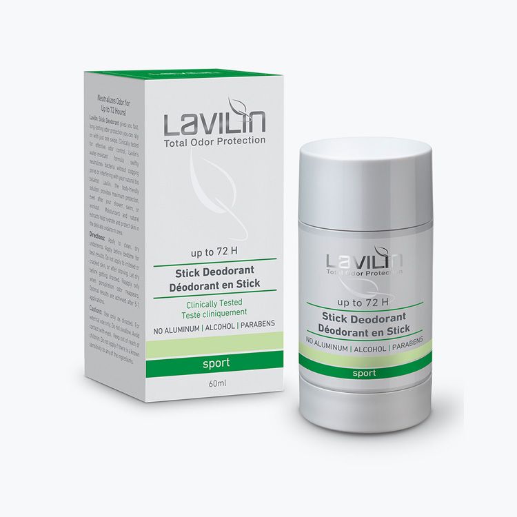 LAVILIN, 72H Sport Stick Deodorant, 60ml