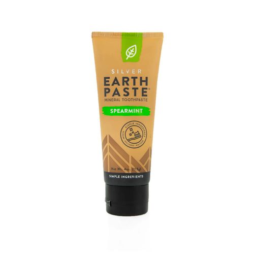 美国Redmond Earthpaste粘土矿物牙膏 留兰香味/113克 强力清洁 美国EWG协会认证纯天然产品