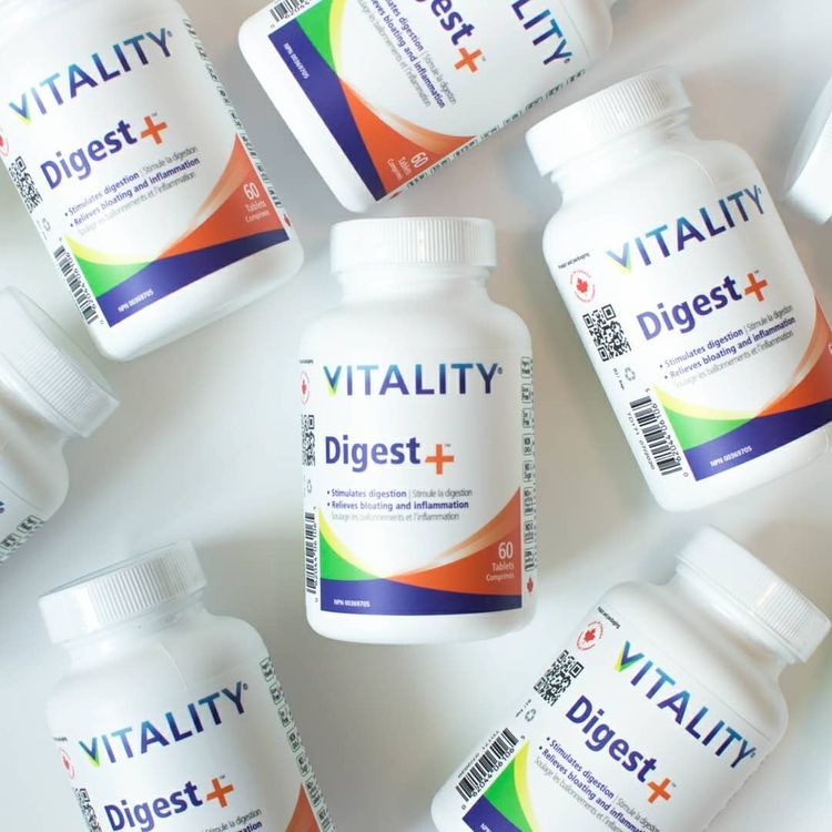 VITALITY, Digest+, 60 Tablets