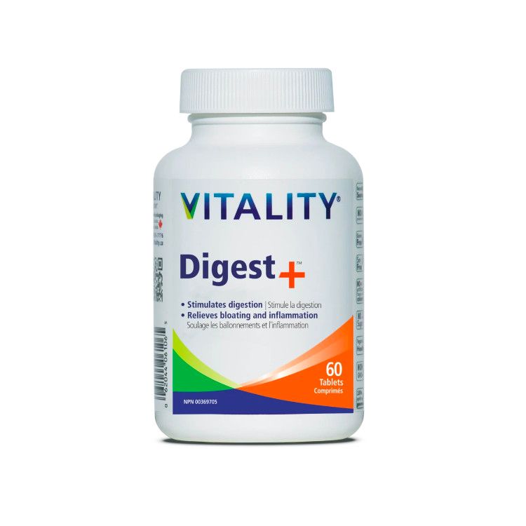 VITALITY, Digest+, 60 Tablets