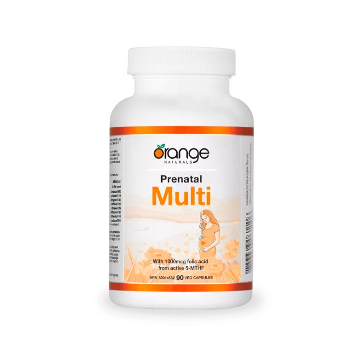 Orange Naturals, Prenatal Multi, 90Vcaps