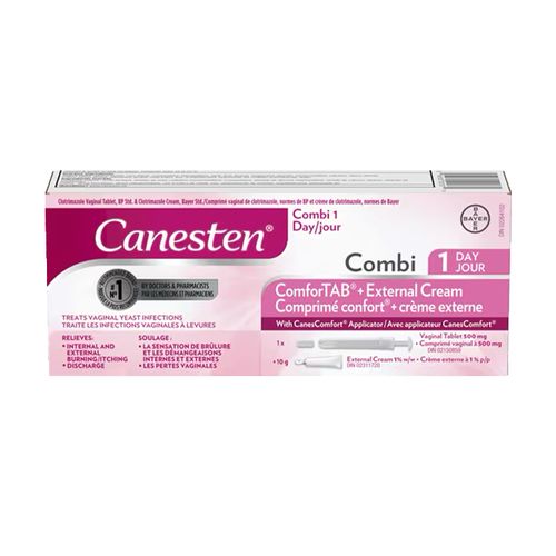 Canesten, 1-Day Therapy Combi-Pak, 1 Day Program