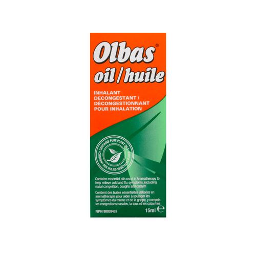 瑞士Olbas油 15毫升 缓解季节性过敏性鼻炎及鼻塞 可作缓解肌肉疼痛的按摩油