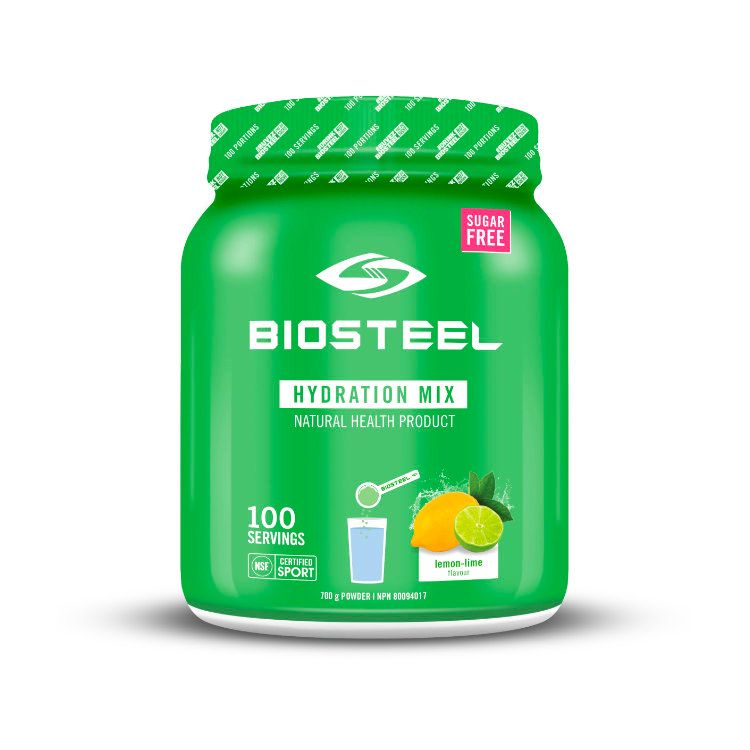 加拿大Biosteel电解质运动补水冲剂 柠檬味/700克/100次量 添加B族维生素和必要氨基酸 0糖配方