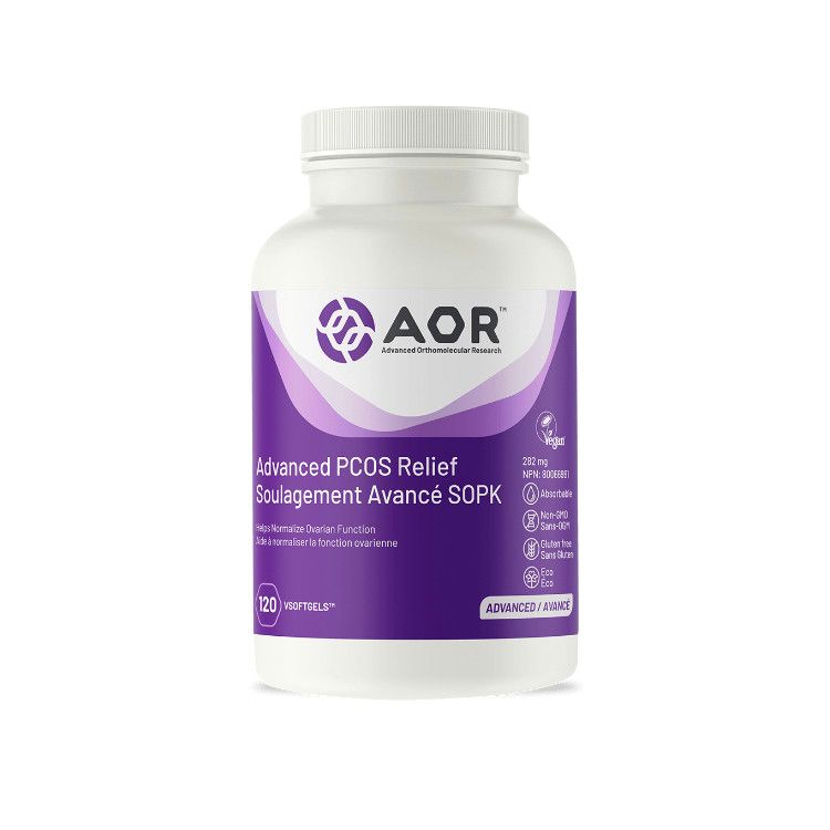 AOR, Advanced PCOS Relief, 120 Capsules