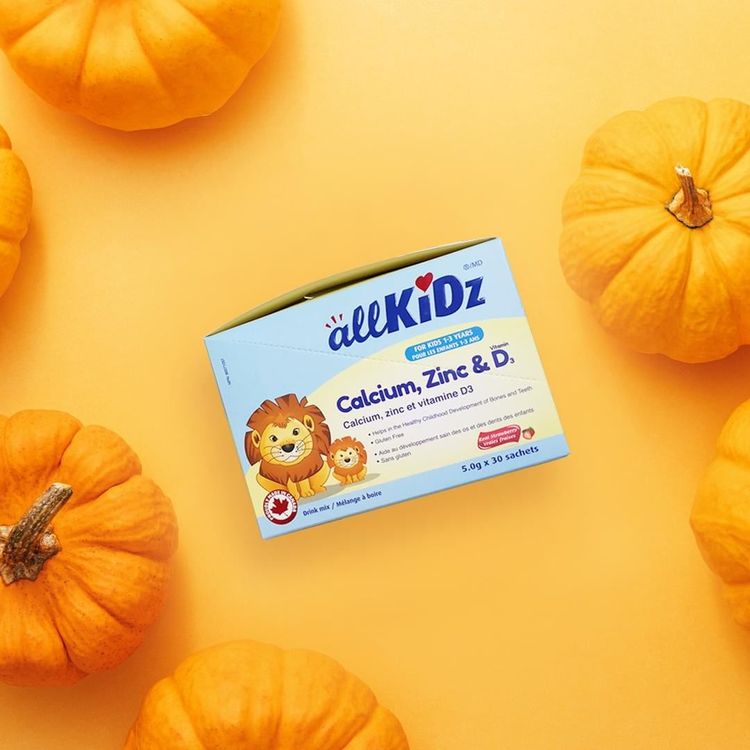 allKiDz, Calcium, Zinc & Vitamin D3 Drink Mix, 30 Bags Lifeplus