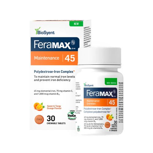 Feramax, Feramax PD, 45mg, 30 Chewable Tablets