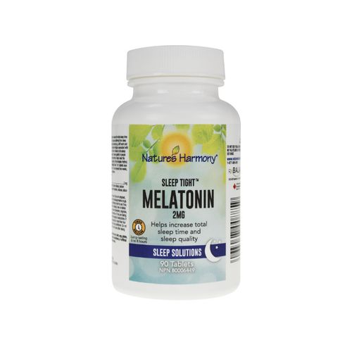 Nature’s Harmony, Melatonin, Timed Release, 2mg, 90 Tablets