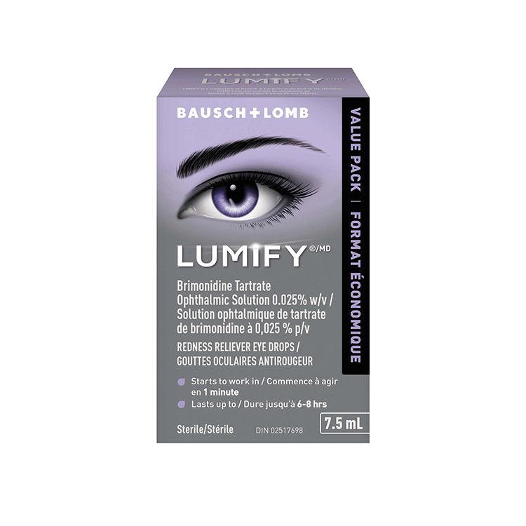 Bausch+Lomb, Lumify® Redness Reliever Eye Drops, 7.5ml