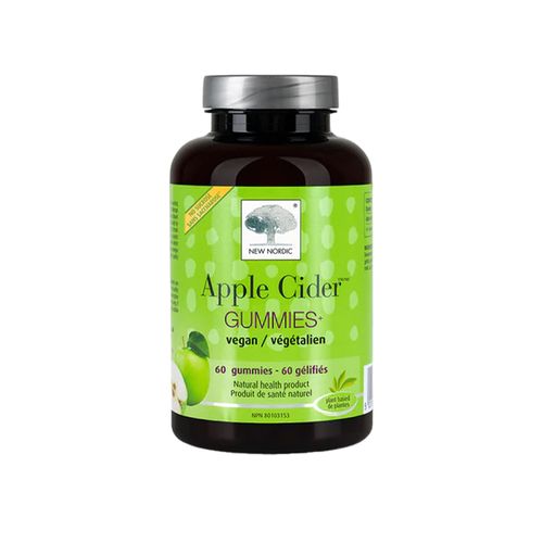 New Nordic, Apple Cider Gummies+, 60 Gummies