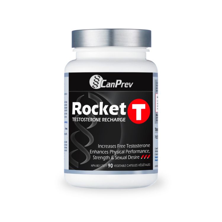 加拿大CanPrev Rocket T睾酮提升胶囊 90粒 提升睾酮水平 改善运动表现 增强性欲 对抗压力