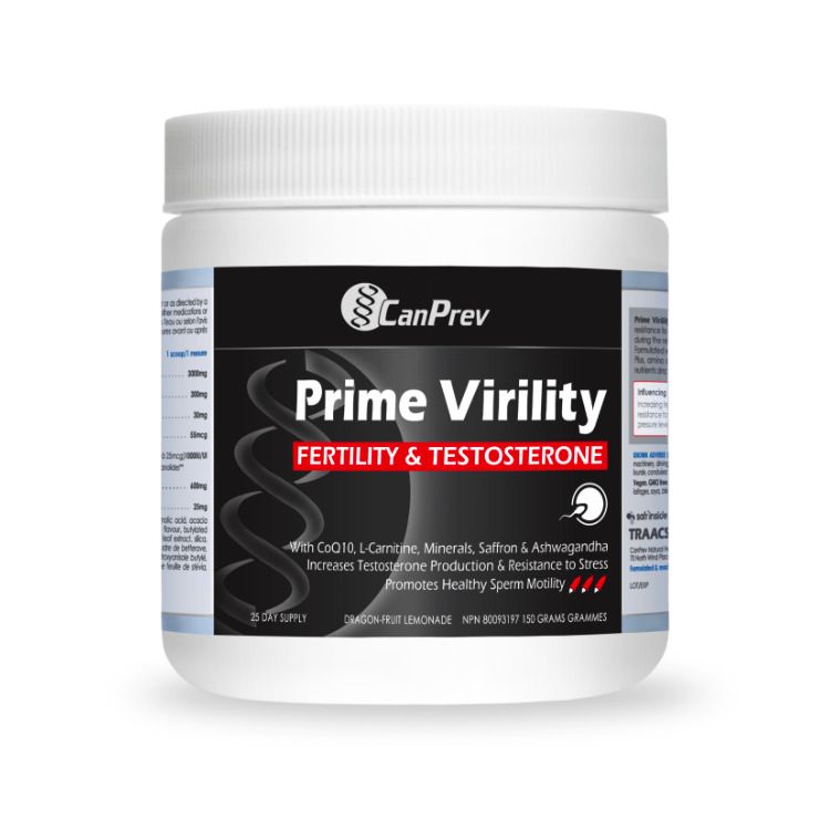CanPrev, Prime Virility, Fertility & Testosterone, Powder, 150g