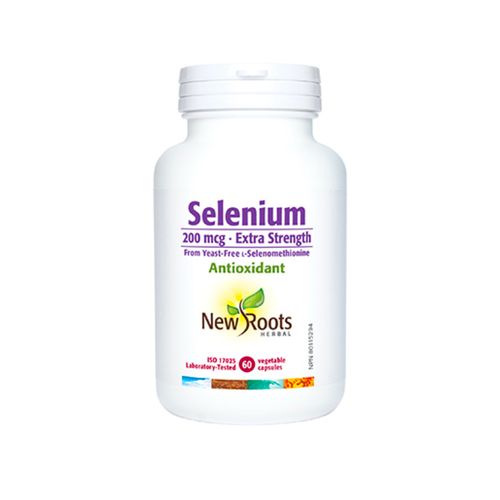New Roots, Selenium, From Yeast-Free L-Selenomethionine, 200mcg, 60 Vegetable Capsules