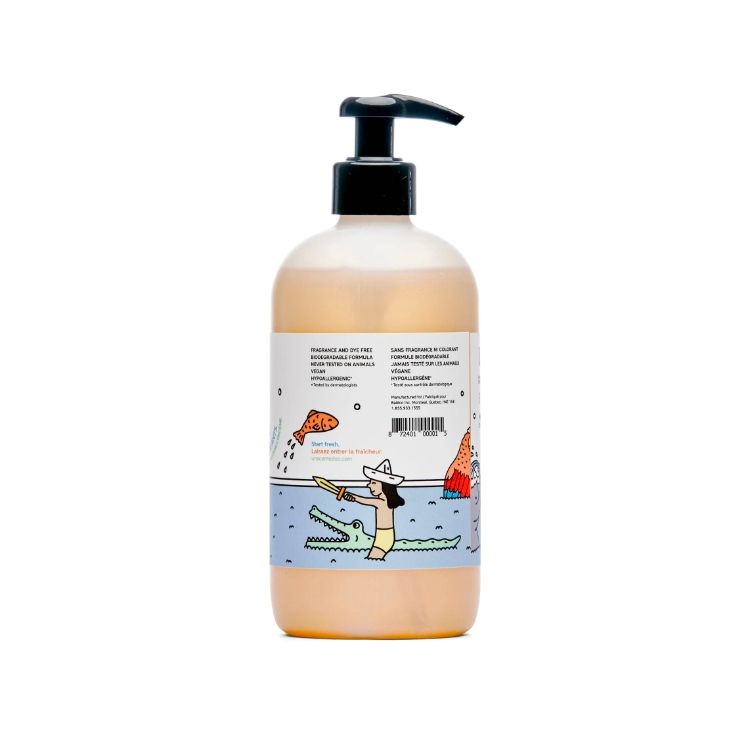 The Unscented Company, Kids Shiny Shampoo and Wash, 500ml