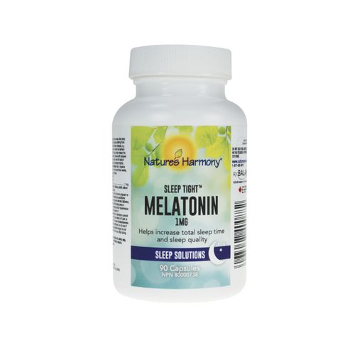 Nature’s Harmony, Melatonin, 1mg, 90 Capsules