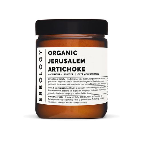 Erbology, Organic Prebiotic Sunchoke Powder, 150g
