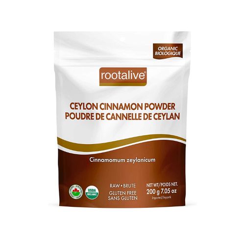 Rootalive, Organic Ceylon Cinnamon Powder, 200g