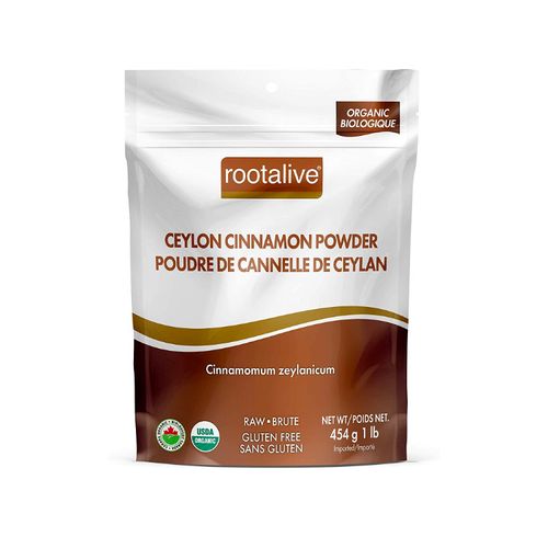 Rootalive, Organic Ceylon Cinnamon Powder, 454g