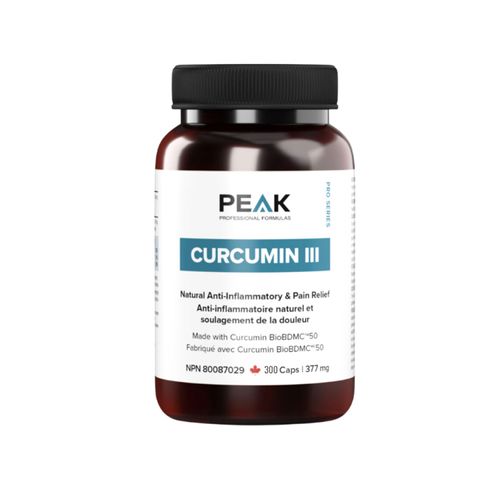 PEAK Professional Formulas, Curcumin III, 300 Capsules