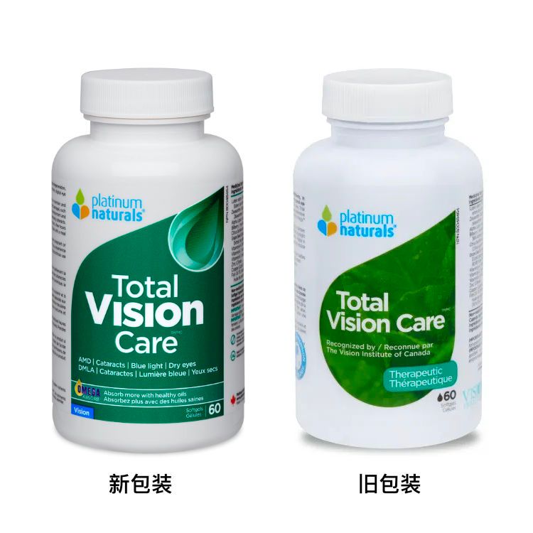 Platinum Naturals, Total Vision Care Lutein+, 60 Softgels