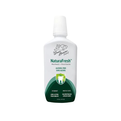 Green Beaver, NaturaFresh Mouthwash, Spearmint, 473ml