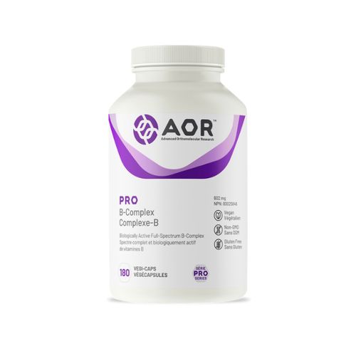 AOR PRO, B Complex, 180 Capsules