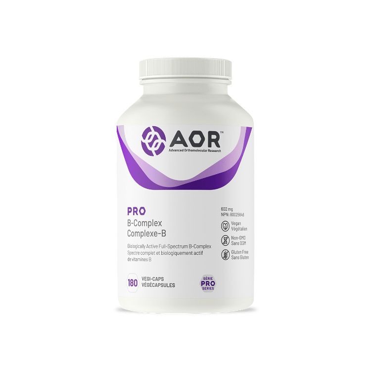 AOR PRO, B Complex, 180 Capsules
