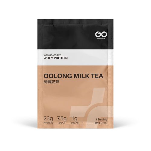 gogonuts, 100% Grass-Fed Whey Protein, Oolong Milk Tea, 30g