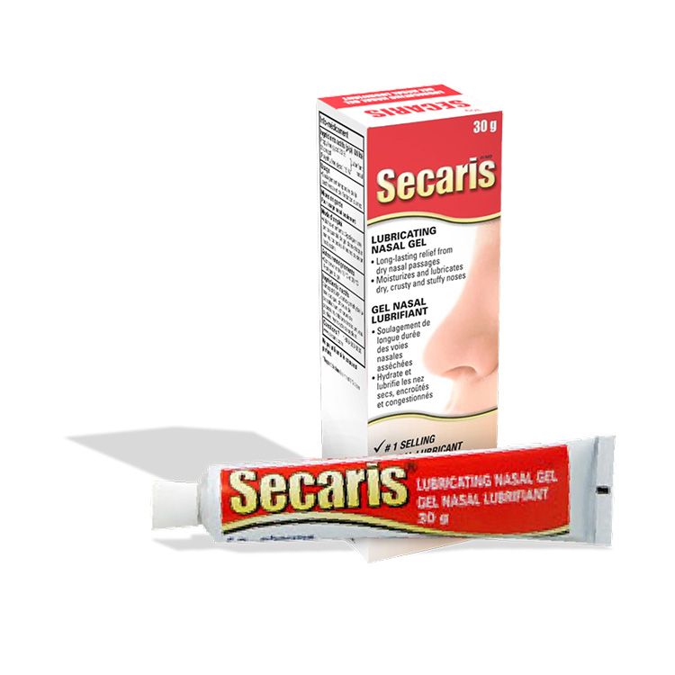 Secaris, Lubricating Nasal Gel, 30g