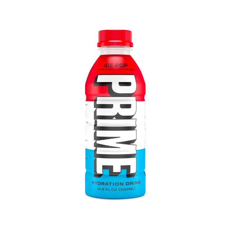 美国Prime电解质补水饮料 500毫升/冰棒味 不含咖啡因 富含椰子水精华