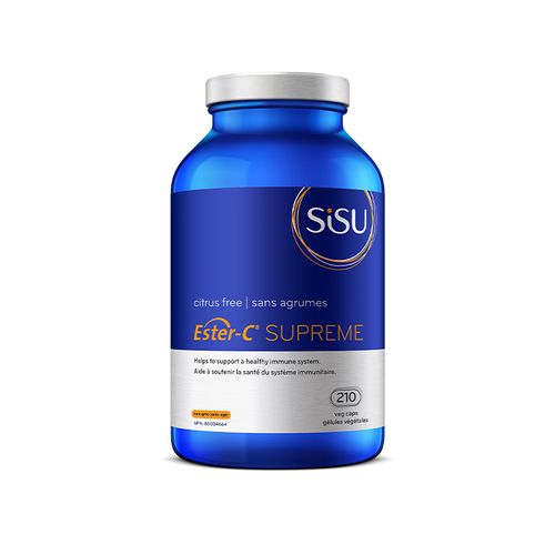 加拿大SISU酯化维生素C 超级版/210粒 提供长达24小时免疫支持 特别适合流感季