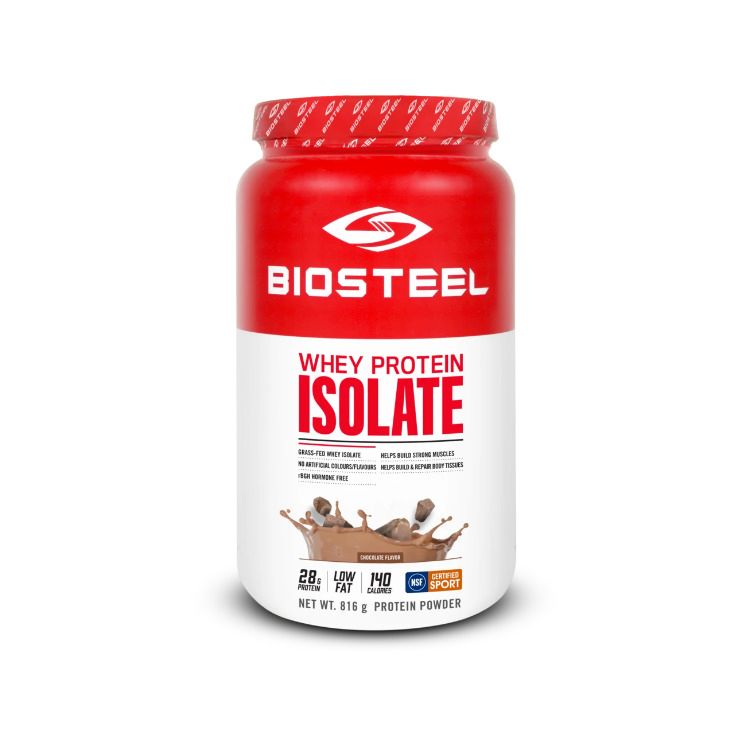 加拿大BioSteel百淬分离乳清蛋白粉 816克装 NSF认证 无激素 巧克力味
