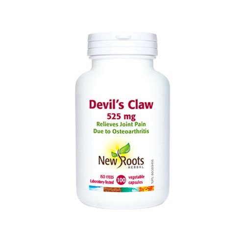 New Roots, Devil’s Claw, 525mg, 100 Vcaps