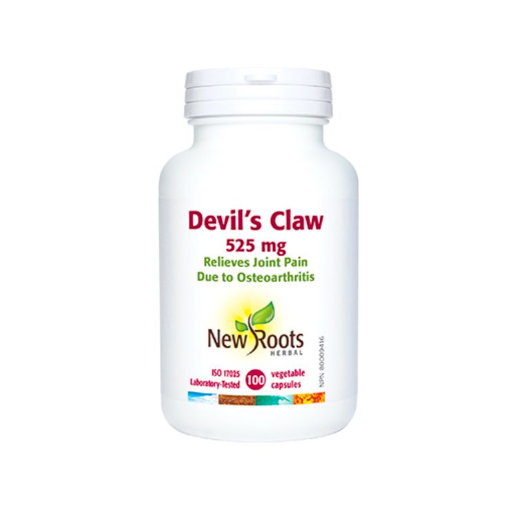 New Roots, Devil’s Claw, 525mg, 100 Vcaps