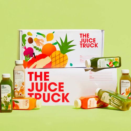 加拿大The Juice Truck 3天果蔬汁轻断食排毒套装 共10种口味21瓶 清除结肠杂质 支持肝脏健康