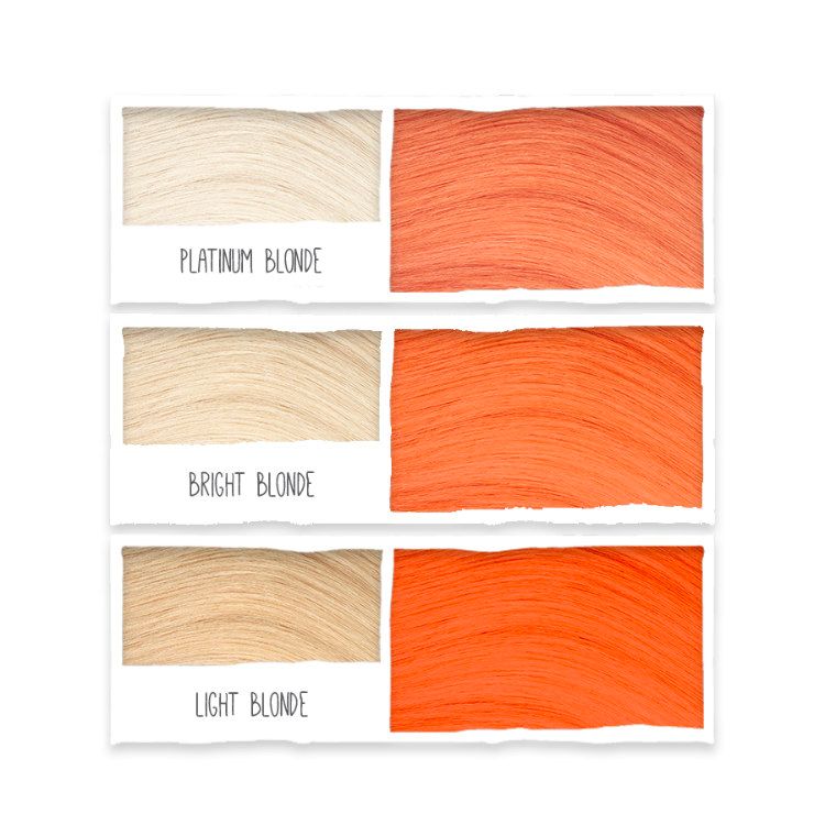 Tints of Nature, Bold Colour, Semi-Permanent Hair Dye, Orange, 1 Set