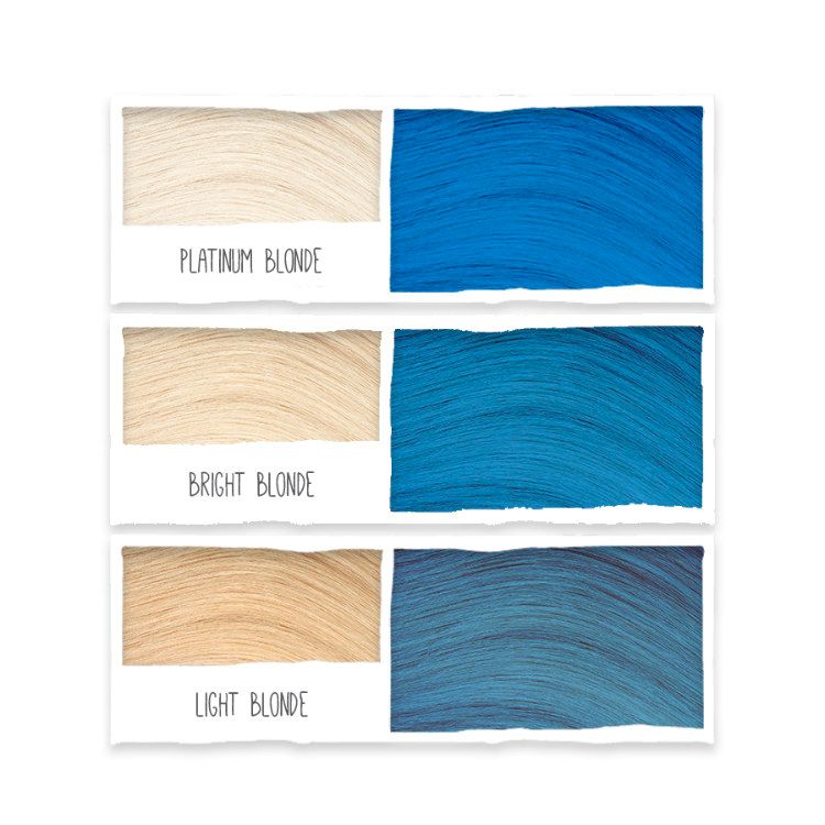 Tints of Nature, Bold Colour, Semi-Permanent Hair Dye, Blue, 1 Set